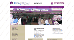 Desktop Screenshot of kumasdunyasibagcilar.com